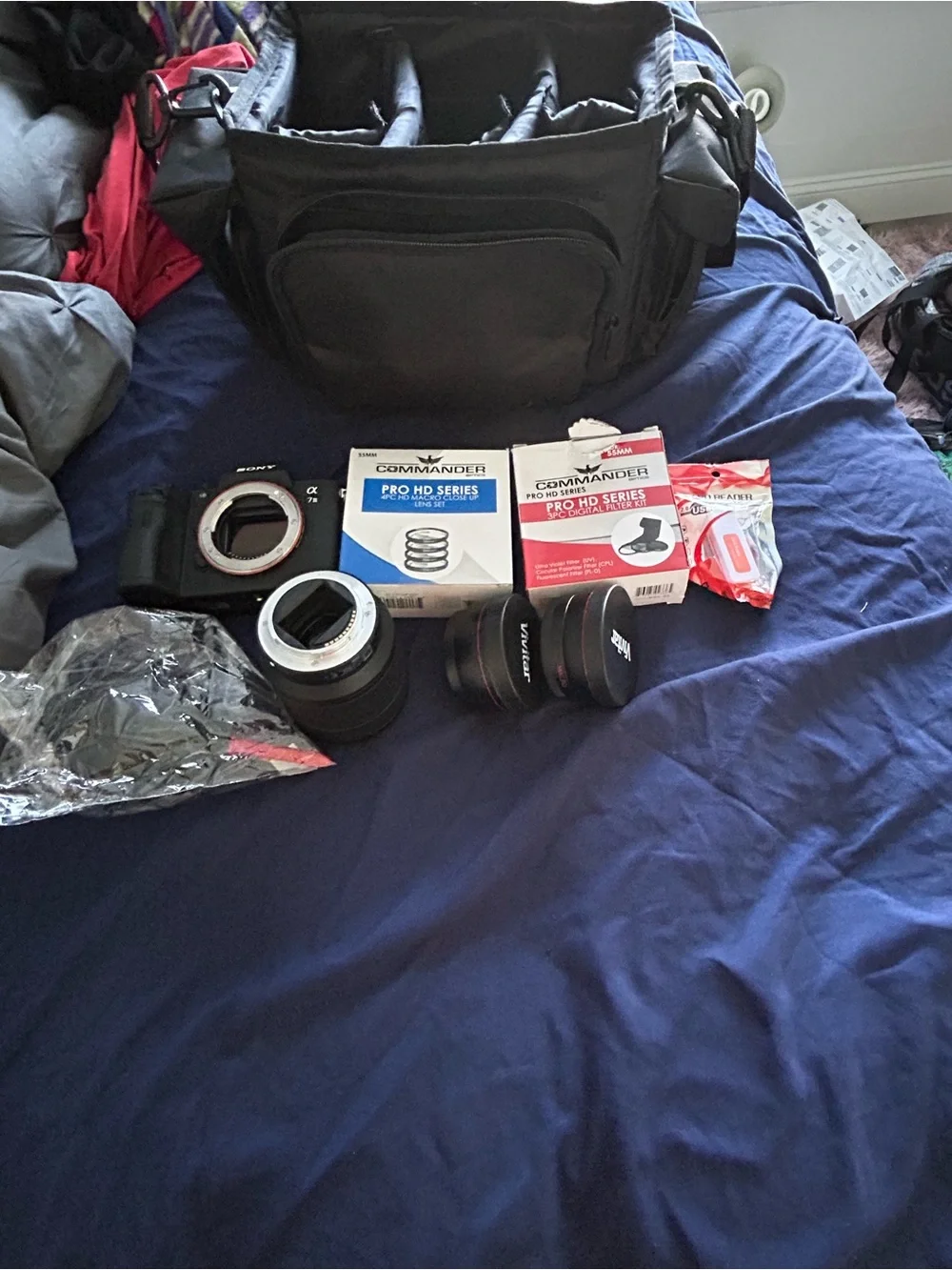 Sony Black Mirrorless Camera with FE 28-70mm Lens